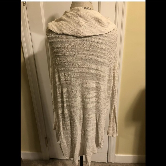 Free People Off White Hi Low Tunic Size Small - Picture 2 of 4